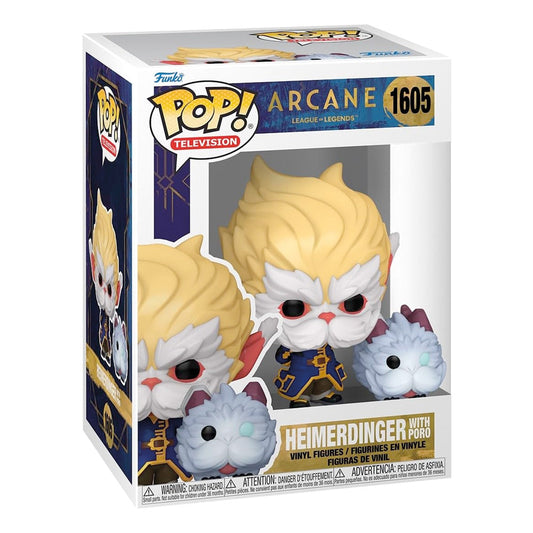 Funko POP! League of Legends Heimerdinger w/Poro, 10 cm goobee