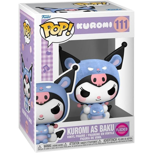 Funko POP! Kuromi – Hello Kitty / Sanrio (HK S8, Flocked, 10 cm)