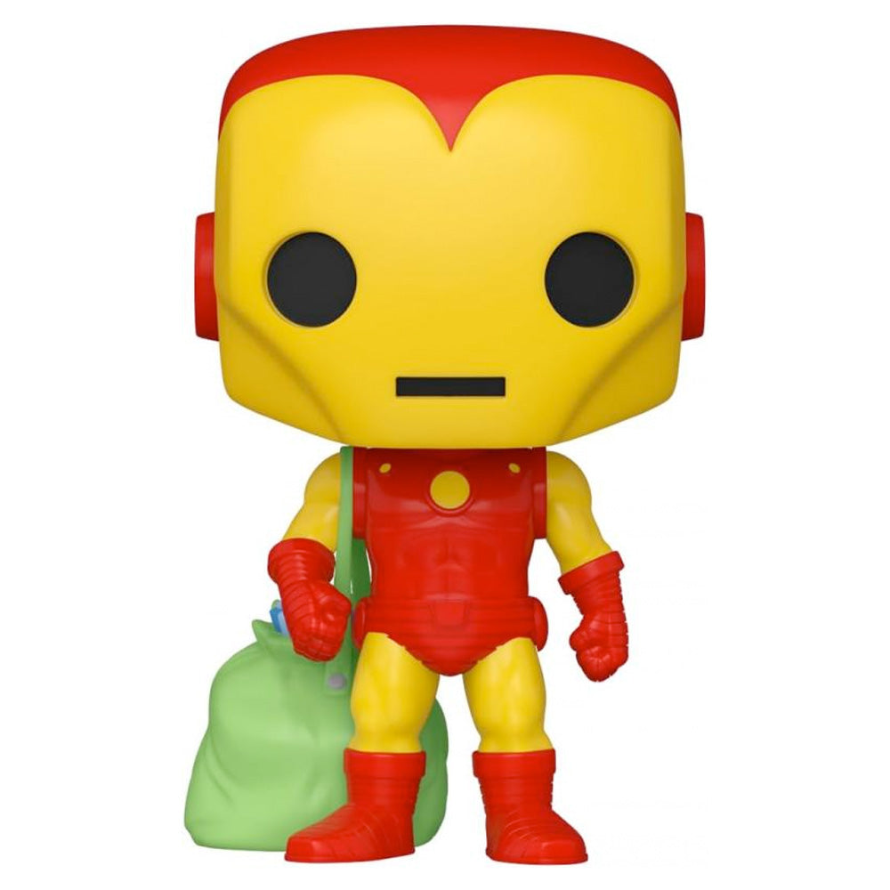 Funko POP! Marvel Holiday Iron Man w/ Bag, 10 cm goobee