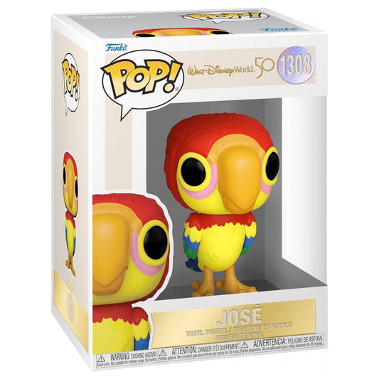 Funko POP! Disney World 50TH Parrot Jose, 10 cm goobee