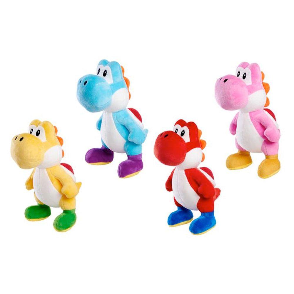 Nintendo Super Mario Bunte Yoshi´s Plüsch, 20 cm goobee