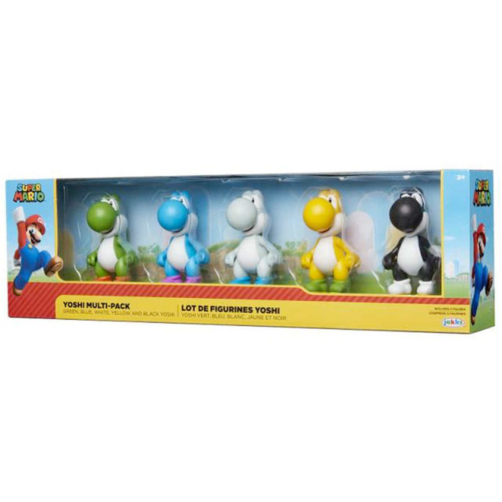 Nintendo Super Mario 5. Yoshi-Set, 6,5 cm goobee