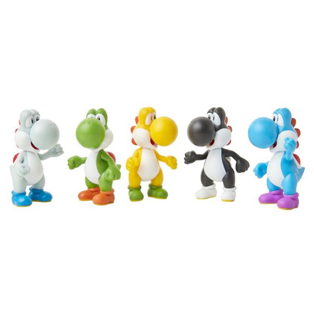 Nintendo Super Mario 5. Yoshi-Set, 6,5 cm goobee