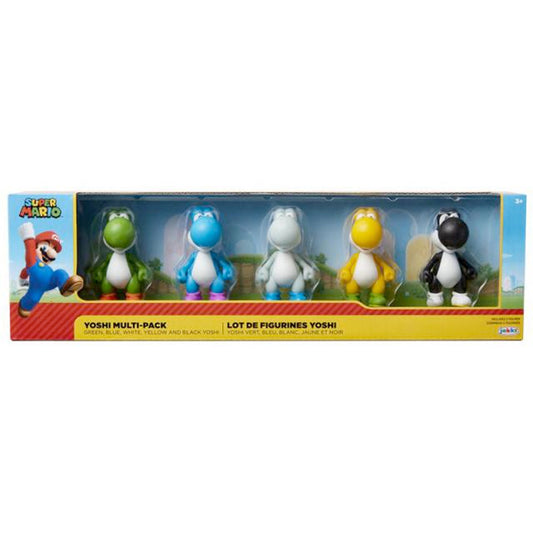 Nintendo Super Mario 5. Yoshi-Set, 6,5 cm goobee