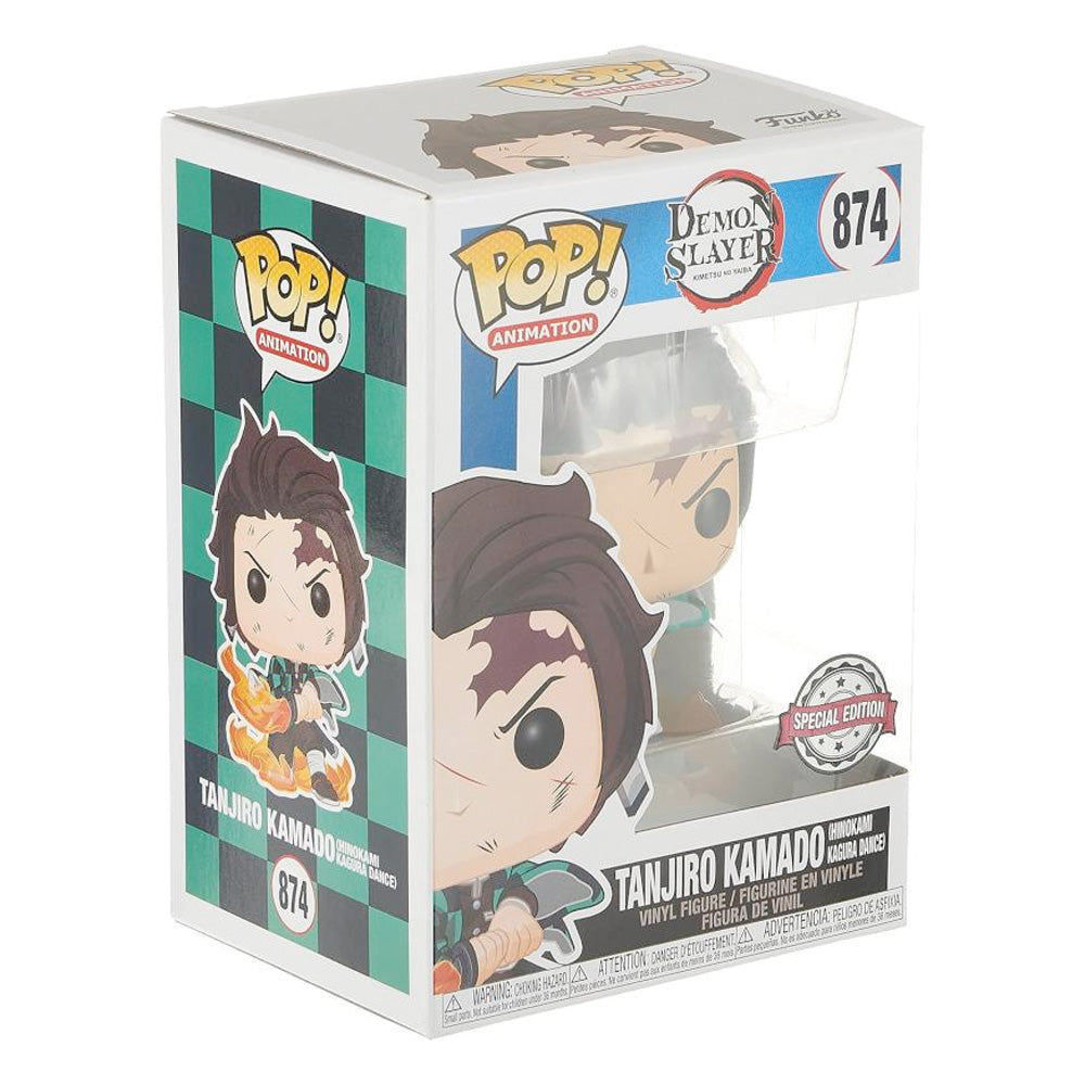 Funko POP! Demon Slayer Tanjiro w/Chase, 10 cm goobee
