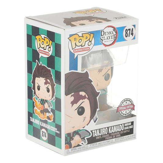 Funko POP! Demon Slayer Tanjiro w/Chase, 10 cm goobee