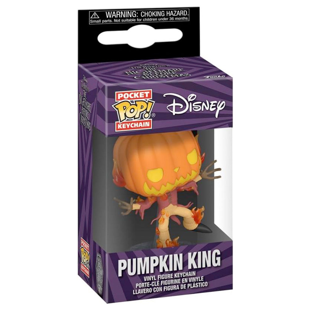 Pocket POP! The Nightmare before Christmas 30TH Pumpkin King (4 cm) goobee