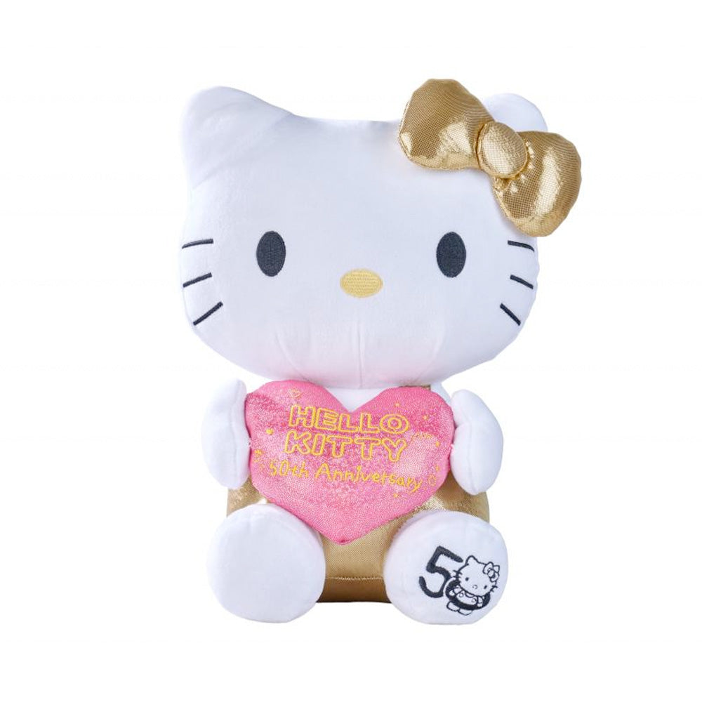 Hello Kitty 50 Jahre Jubiläum Plüsch, 30cm (Limitiert auf 10.000 Stück.) goobee