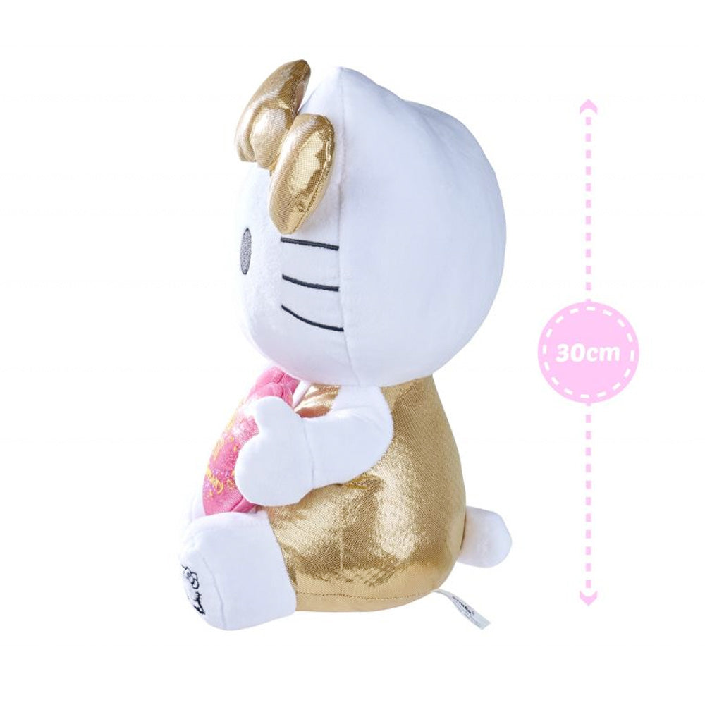 Hello Kitty 50 Jahre Jubiläum Plüsch, 30cm (Limitiert auf 10.000 Stück.) goobee