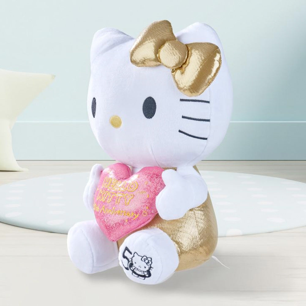 Hello Kitty 50 Jahre Jubiläum Plüsch, 30cm (Limitiert auf 10.000 Stück.) goobee