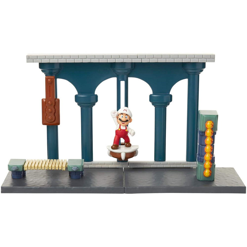 Nintendo Super Mario Lava Castle Spielset, 6,5 cm goobee