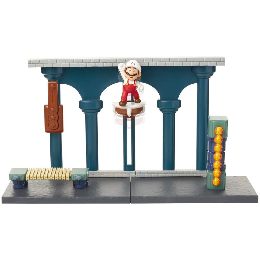 Nintendo Super Mario Lava Castle Spielset, 6,5 cm goobee