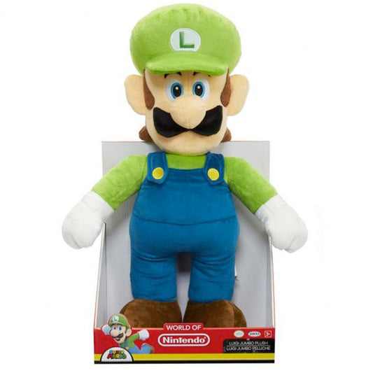 Nintendo Super Mario Plüsch Jumbo Luigi, 50 cm goobee