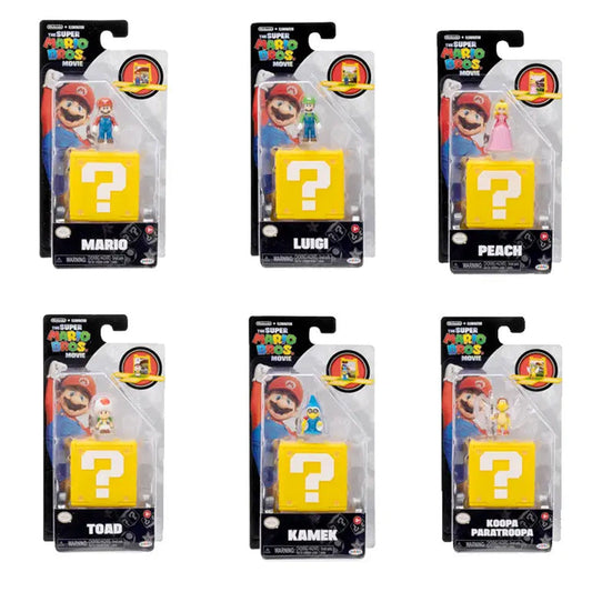 Nintendo Super Mario Movie Mini Figuren, 3 cm goobee