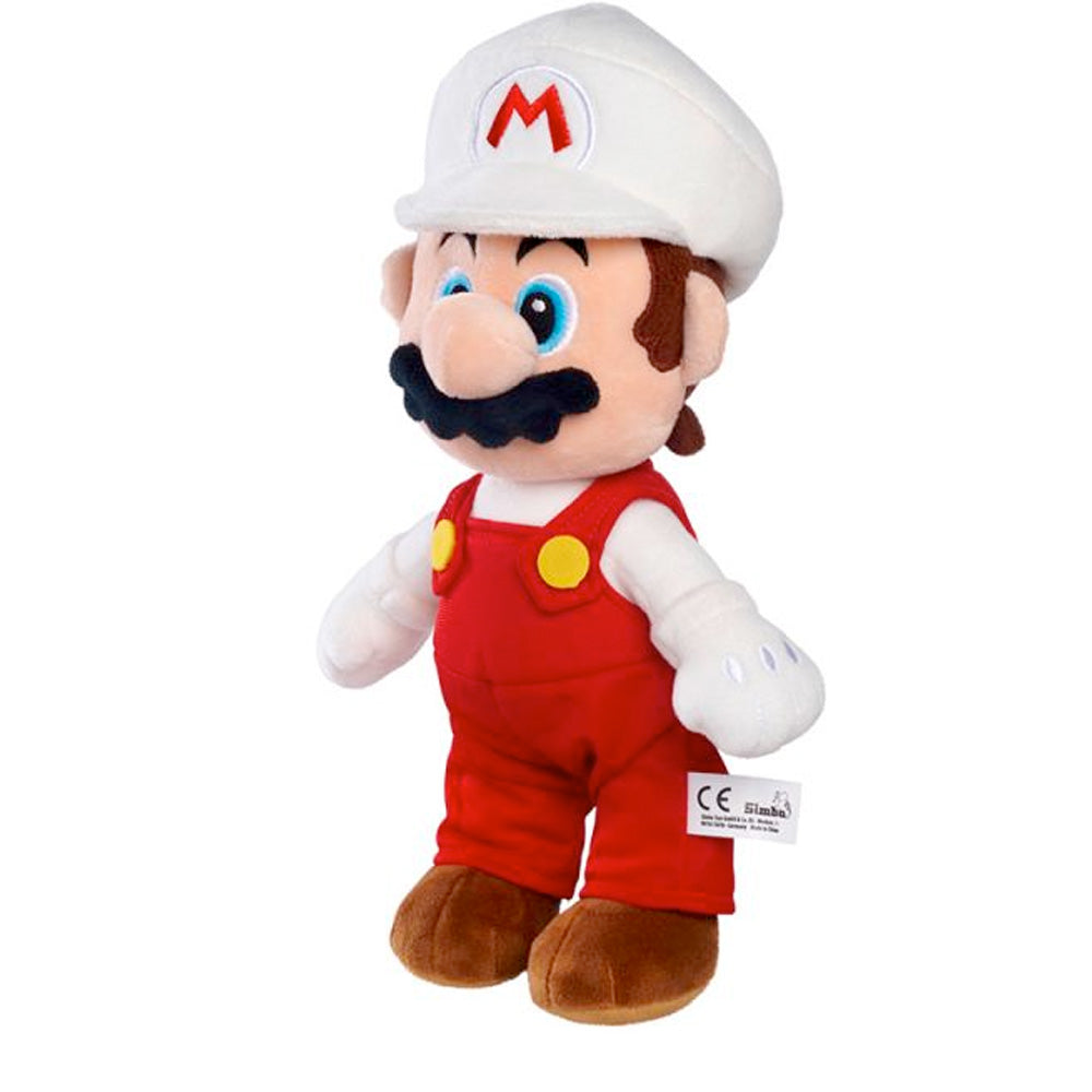 Nintendo Super Mario Plüsch Fire Mario, 30 cm goobee