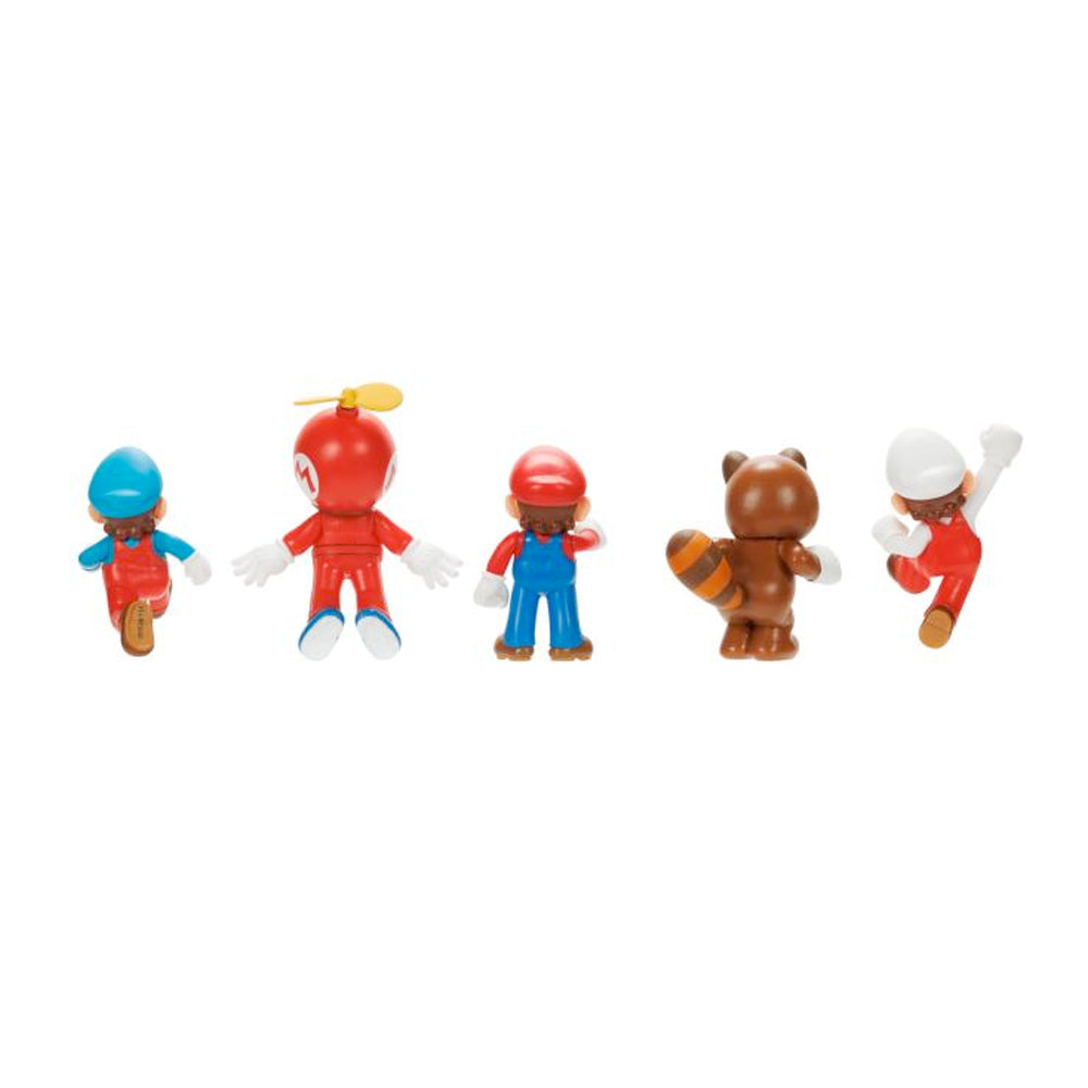 Nintendo Super Mario Figuren 5er Set Only Mario, 6,5 cm goobee