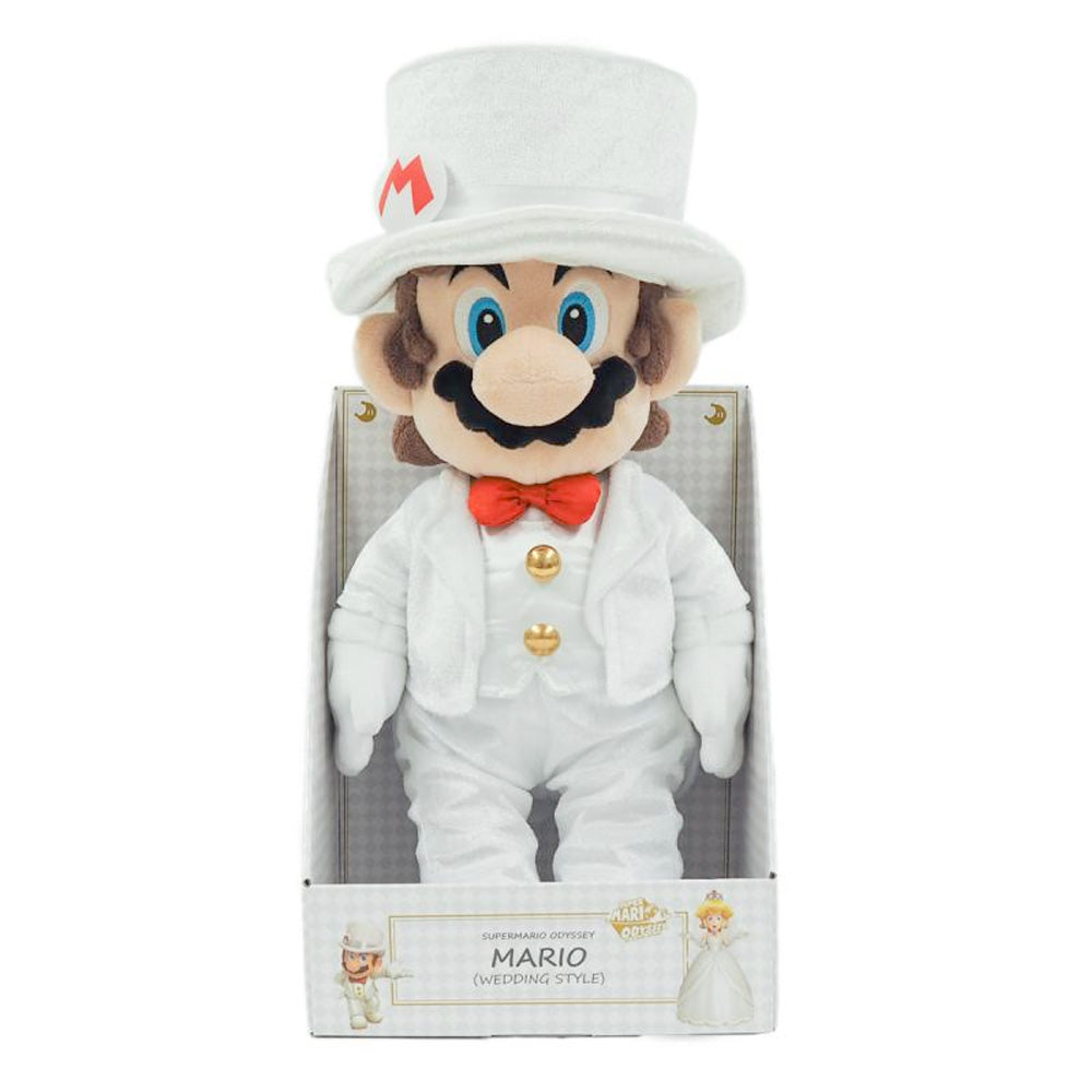 Nintendo Super Mario Plüsch Peach Bräutigam, 39 cm goobee
