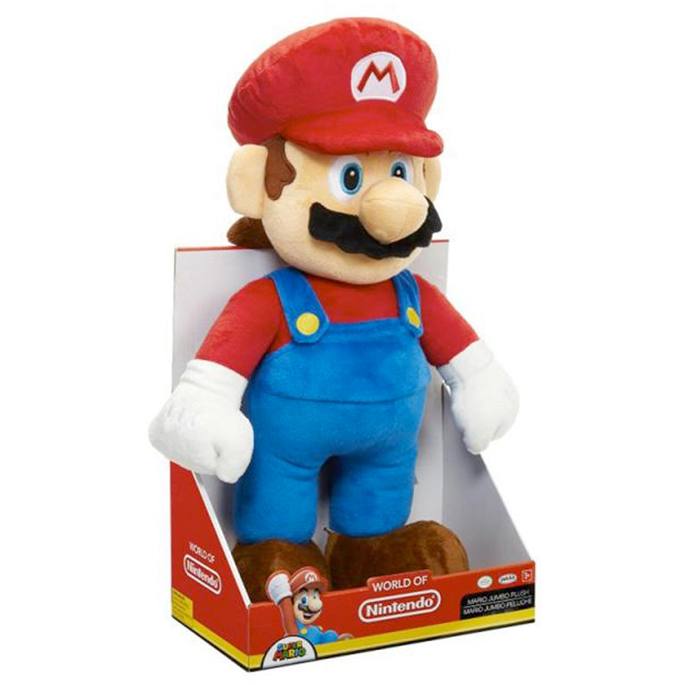 Nintendo Super Mario Plüsch Jumbo Mario, 50 cm goobee