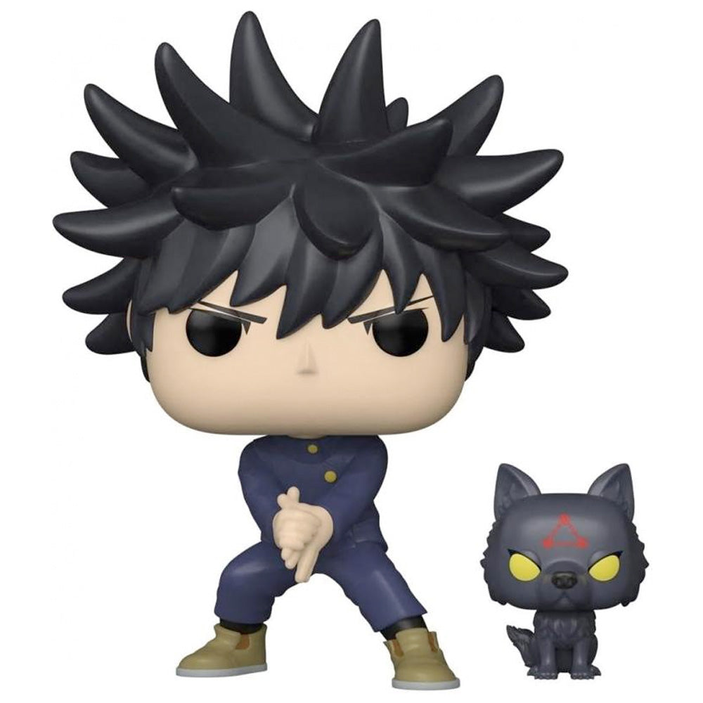 Funko POP! Jujutsu Kaisen S1 Megumi w/ Dogs, 10 cm goobee