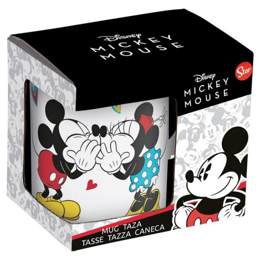 Minnie & Mickey Mouse Love Tasse, 325 ml goobee