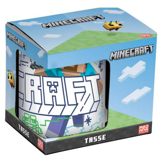 Minecraft Creeper Vs Miner Tasse, 325 ml goobee