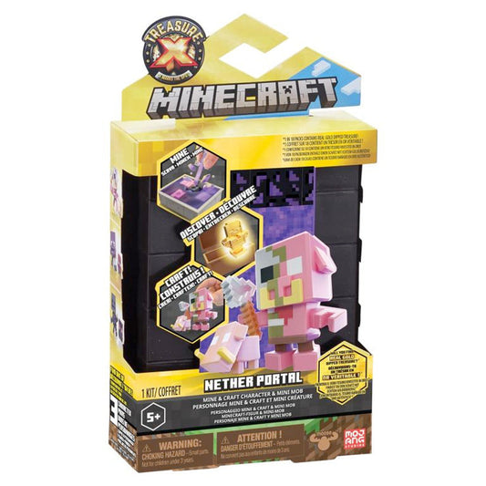 Treasure X Minecraft Netherportal goobee