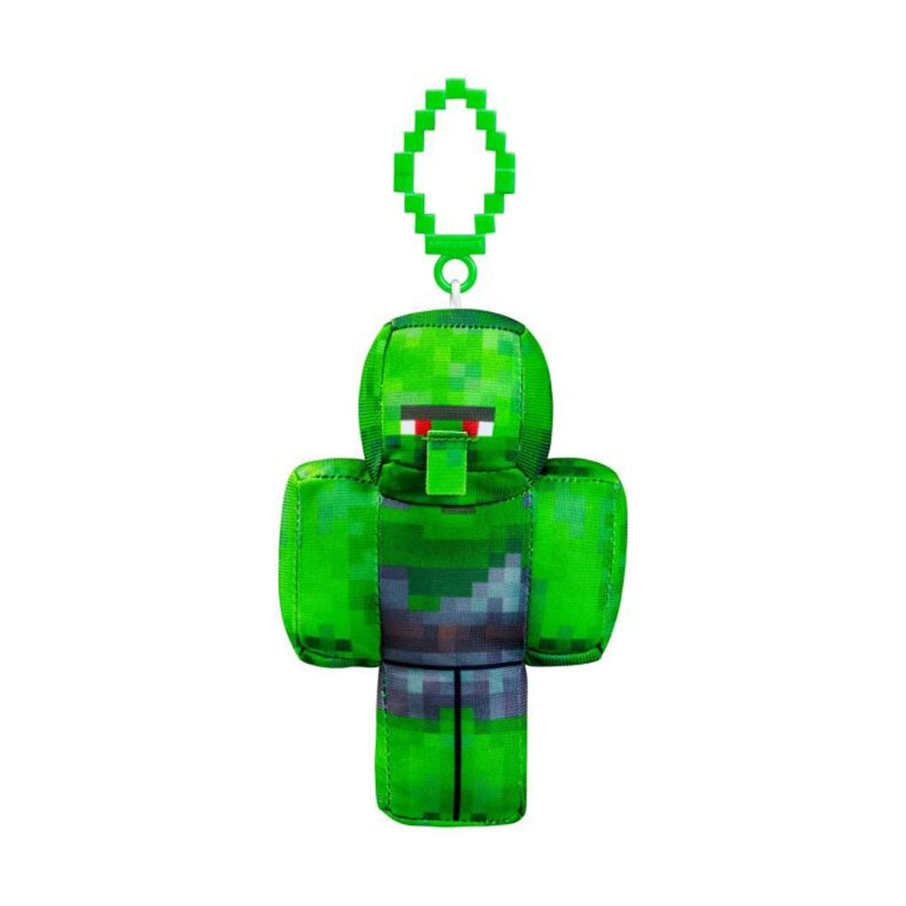 Minecraft Clip on Plüsch in Blind Box, 13 cm