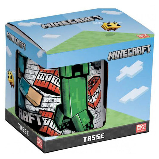 Minecraft Tasse Alex & Miner Vs Creeper, 325 ml goobee