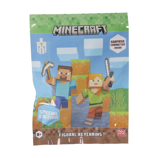Minecraft Special Edition Schlüsselanhänger im Blind Pack, 4 cm goobee
