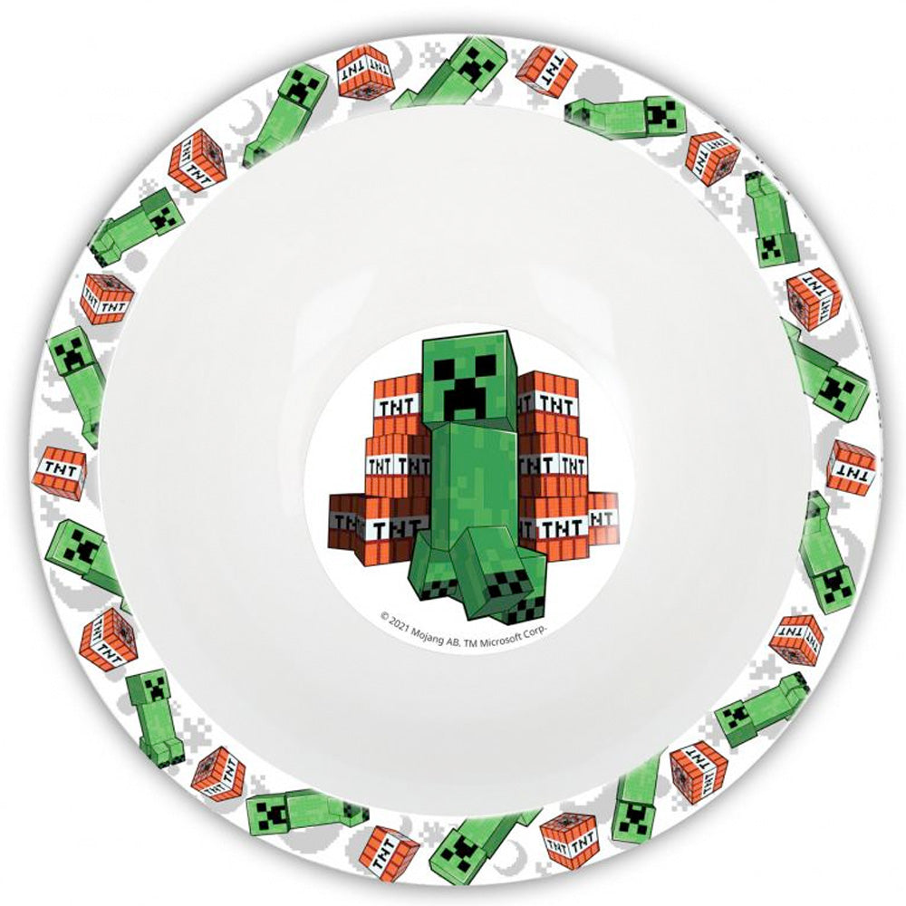 Minecraft Frühstücksset (Schale, Tasse, Teller) goobee