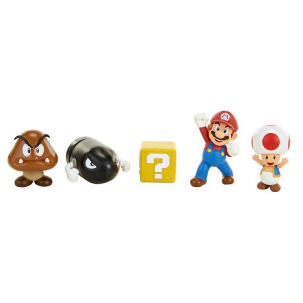 Nintendo Super Mario Acorn Plains Multipack, 6,5 cm goobee