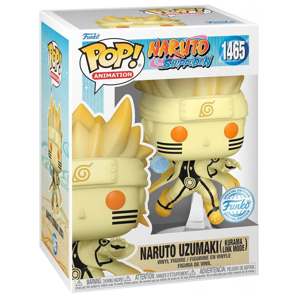Funko POP! Naruto Uzumaki (Kurama Link Mode), 10 cm goobee