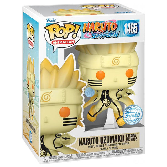 Funko POP! Naruto Uzumaki (Kurama Link Mode), 10 cm goobee