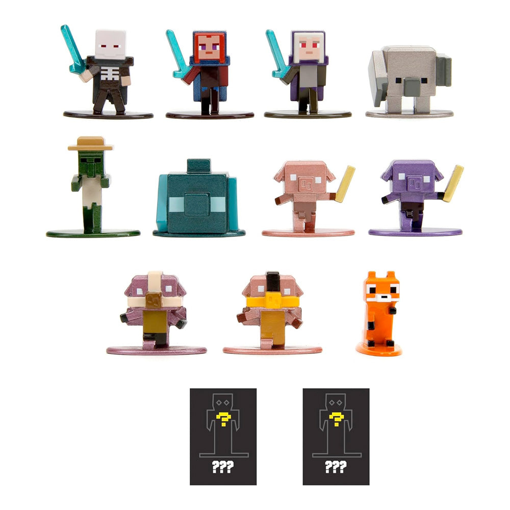 Minecraft Legends Nanofigs Blind Pack, 4 cm goobee