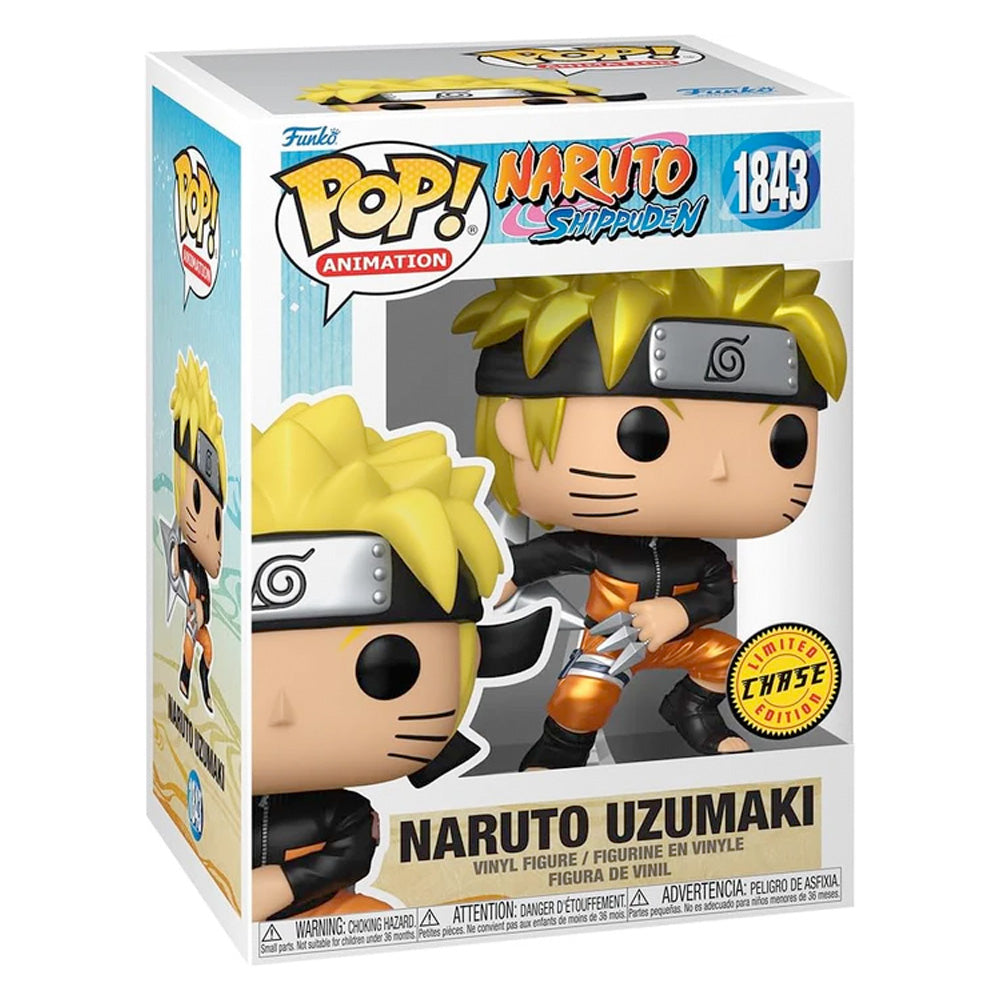 Funko POP! Naruto Shippuden Naruto Shuriken w/Chase (Metallic) (10 cm) goobee