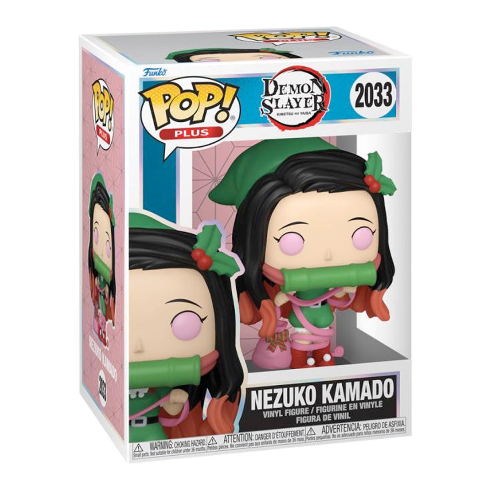 Funko POP! Demon Slayer Nezuka (Holiday), 10 cm goobee