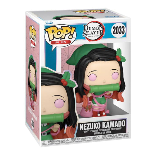 Funko POP! Demon Slayer Nezuka (Holiday), 10 cm goobee