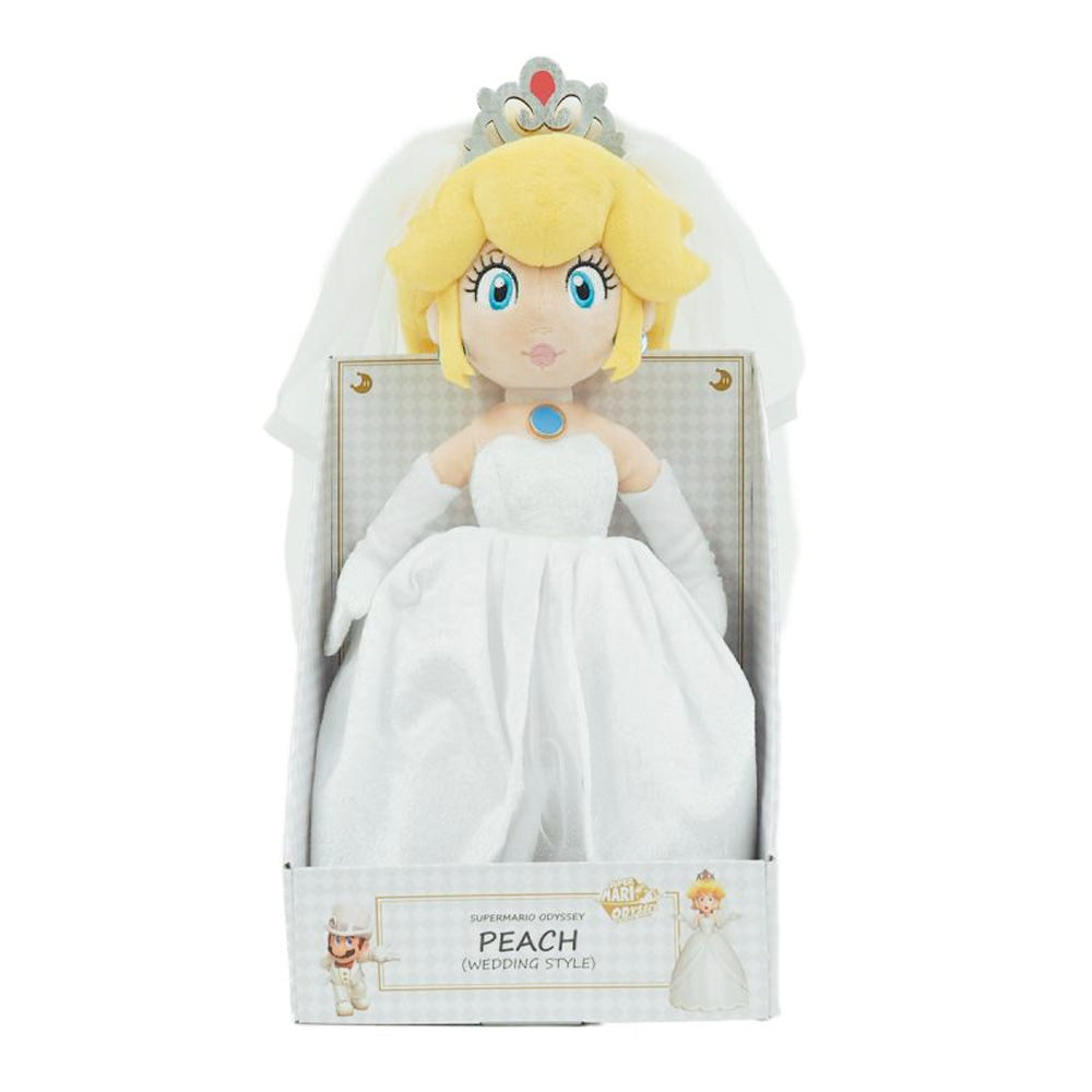 Nintendo Super Mario Plüsch Peach Braut, 40 cm goobee