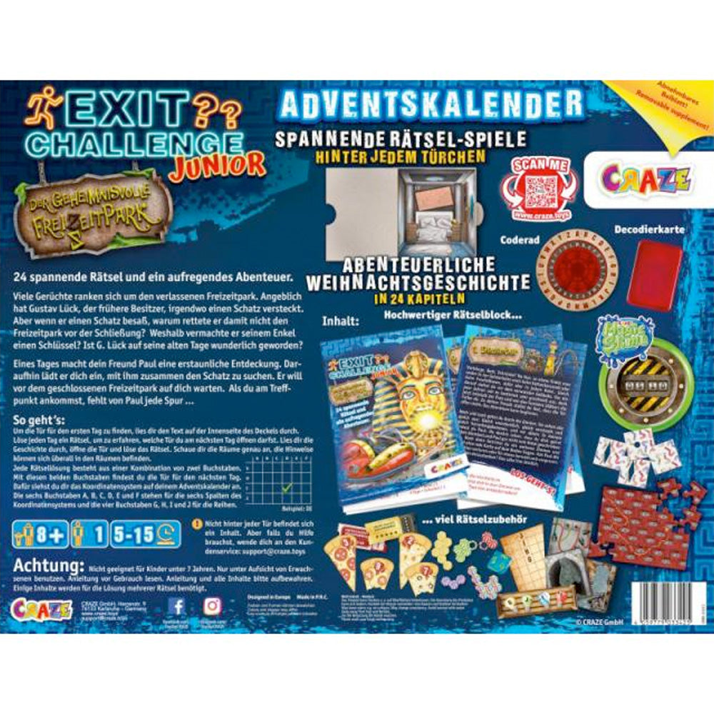 Adventskalender Exit Challenge goobee