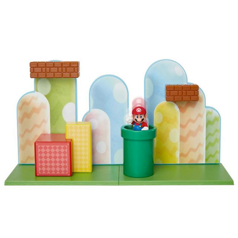 Nintendo Super Mario Acorn Plains Spielset, 6,5 cm goobee