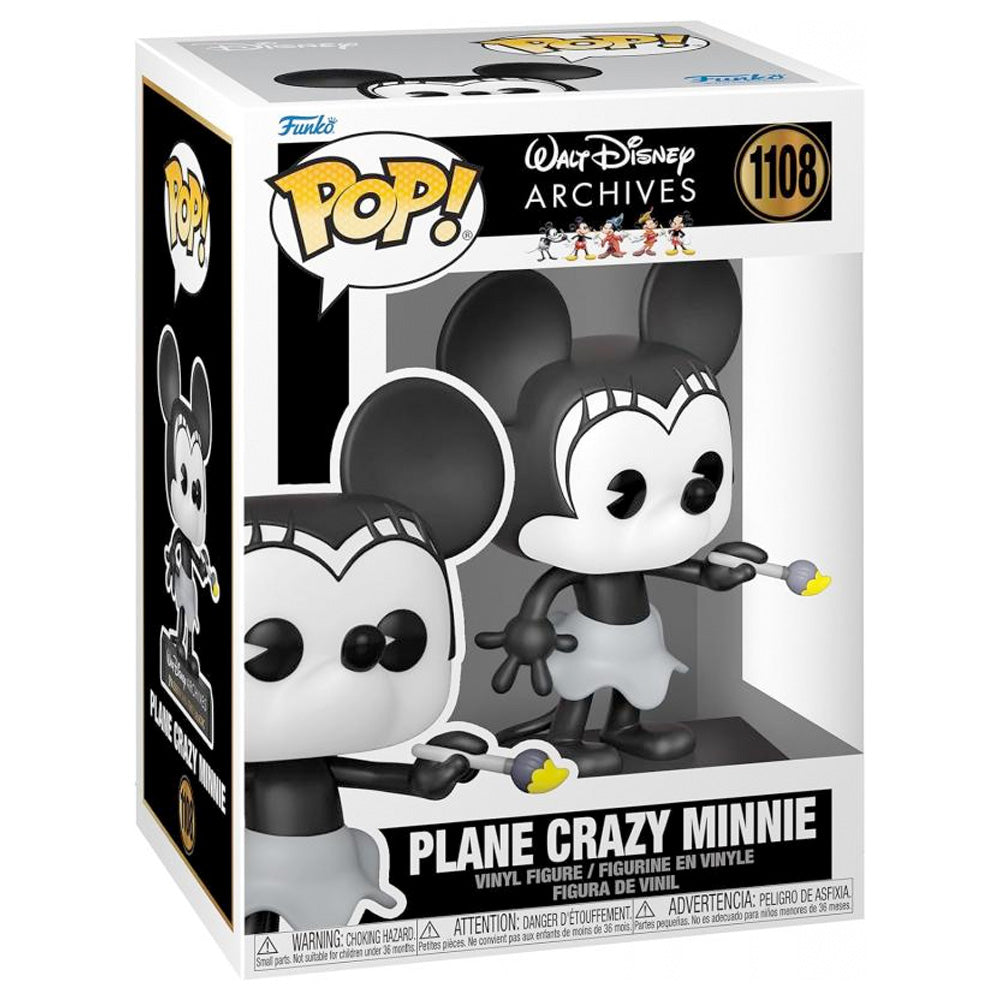Funko POP! Disney Plane Crazy Minnie 1928 (10 cm) goobee