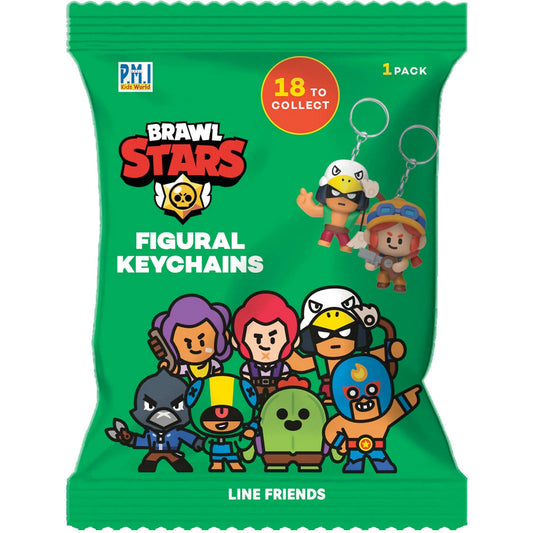 Brawl Stars Schlüsselanhänger im Blind Pack, 4 cm