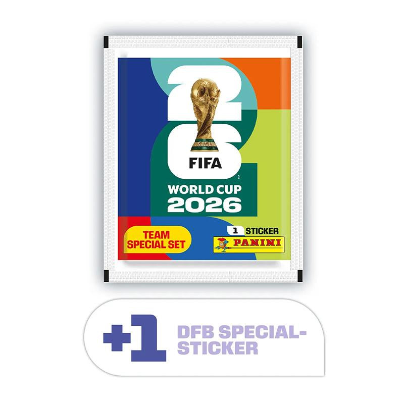 Panini Fifa World Cup 2026 Sticker 4 Pocket Tins + 2 Starter Bundle