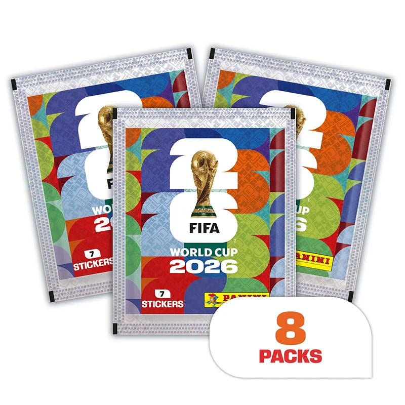 Panini Fifa World Cup 2026 Sticker 4 Pocket Tins + 2 Starter Bundle