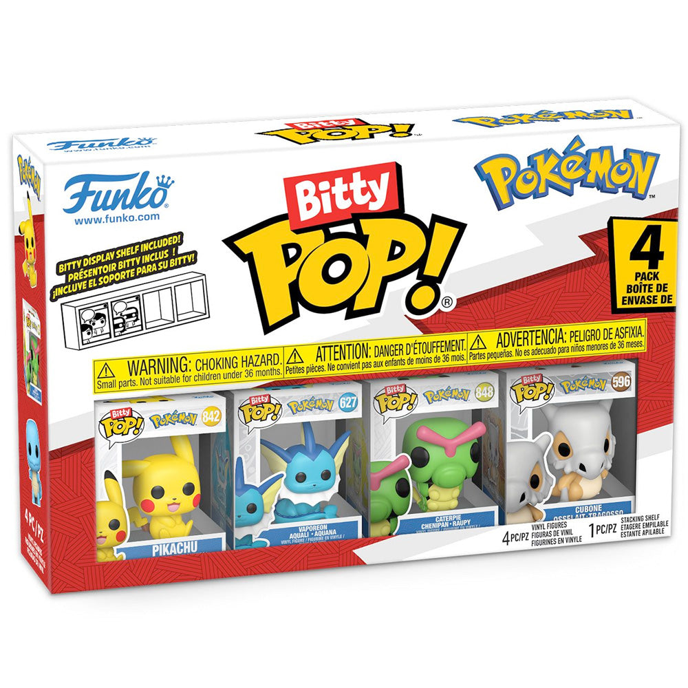 Funko Bitty POP! Pokemon 4er Pack (3 cm)