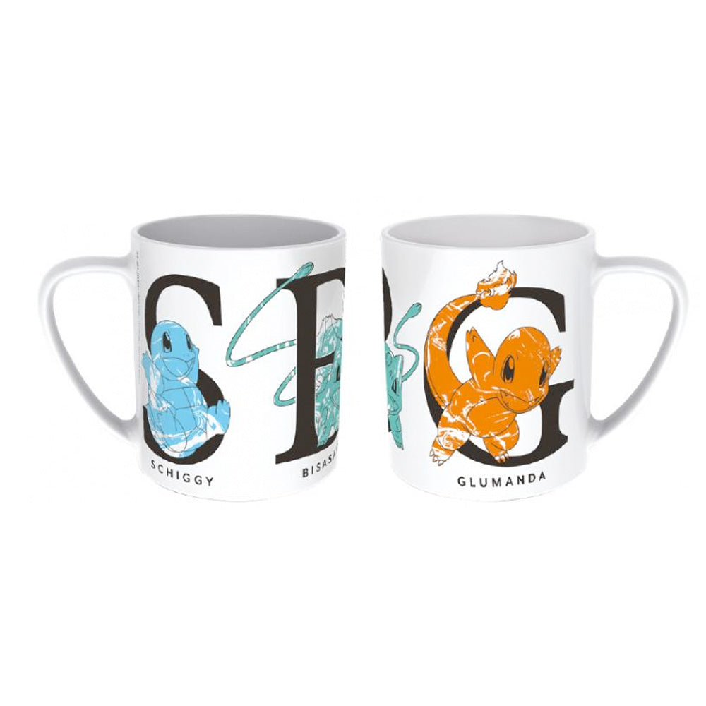 Pokemon SBG Starter Tasse, 325 ml goobee