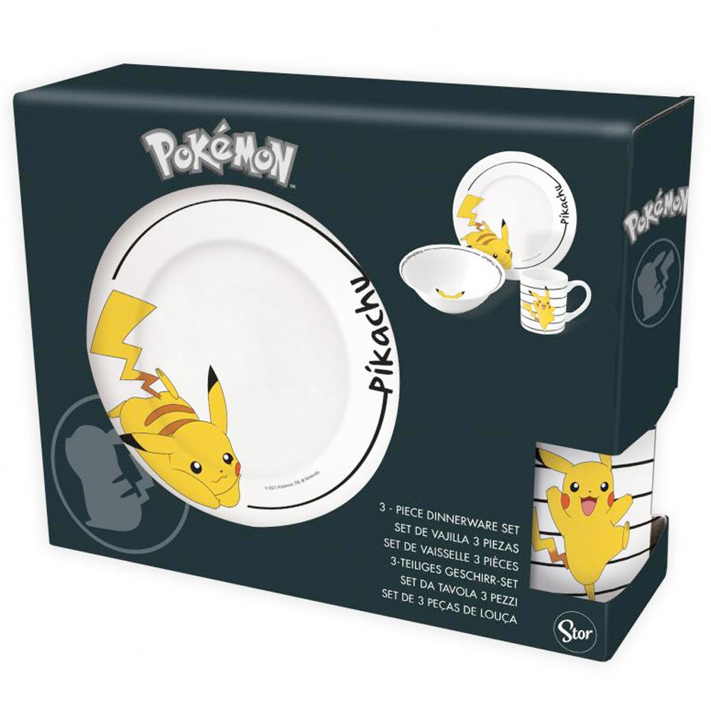 Pokemon Frühstücksset (Schale, Tasse, Teller) goobee