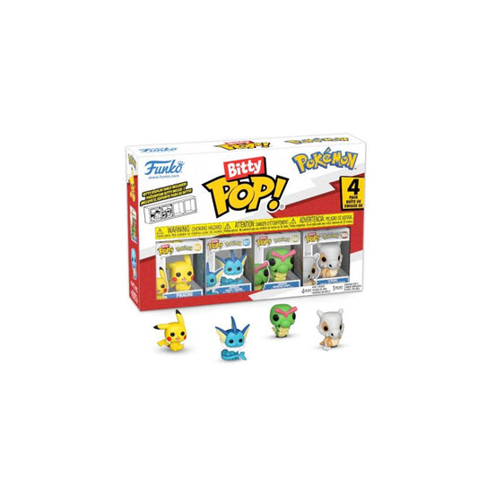 Funko Bitty POP! Pokemon 4er Pack, 3 cm goobee