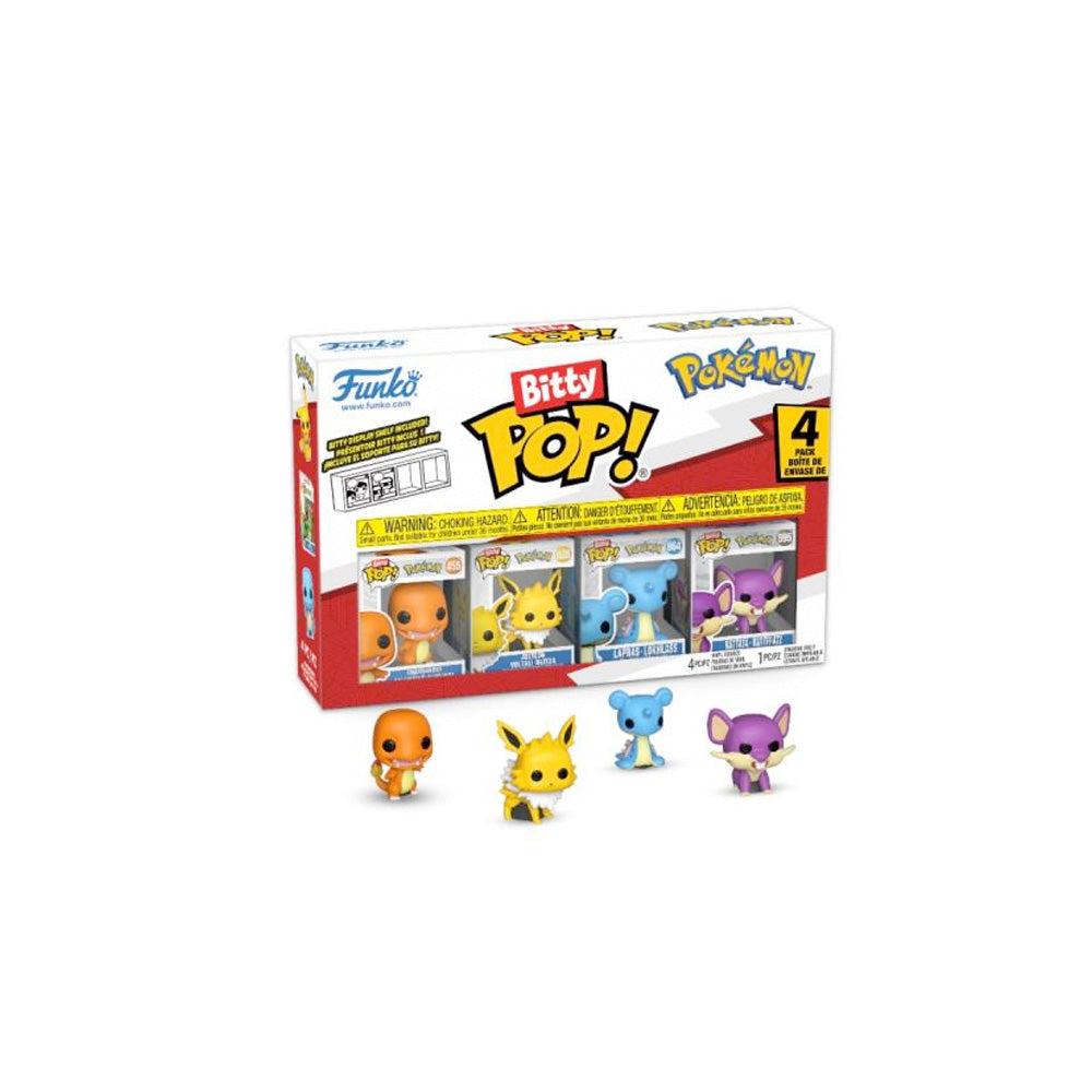 Funko Bitty POP! Pokemon 4er Pack, 3 cm goobee
