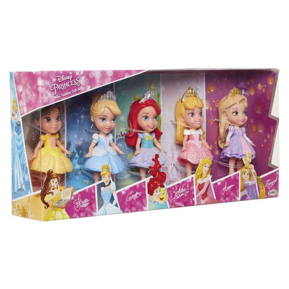 Disney Minipuppen Prinzessinnen 5er Set, 7,5 cm goobee